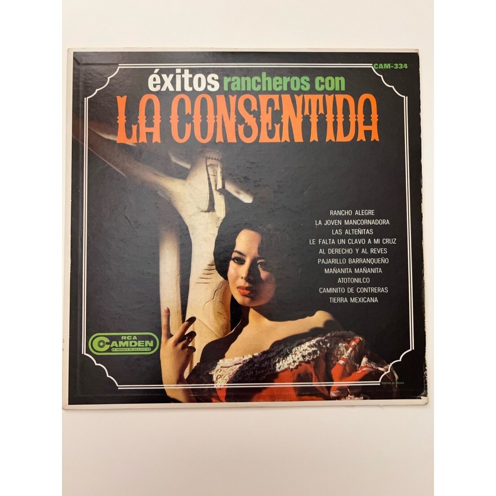 Exitos Rancheros Con La Consentida LP RCA Camden 334 VG